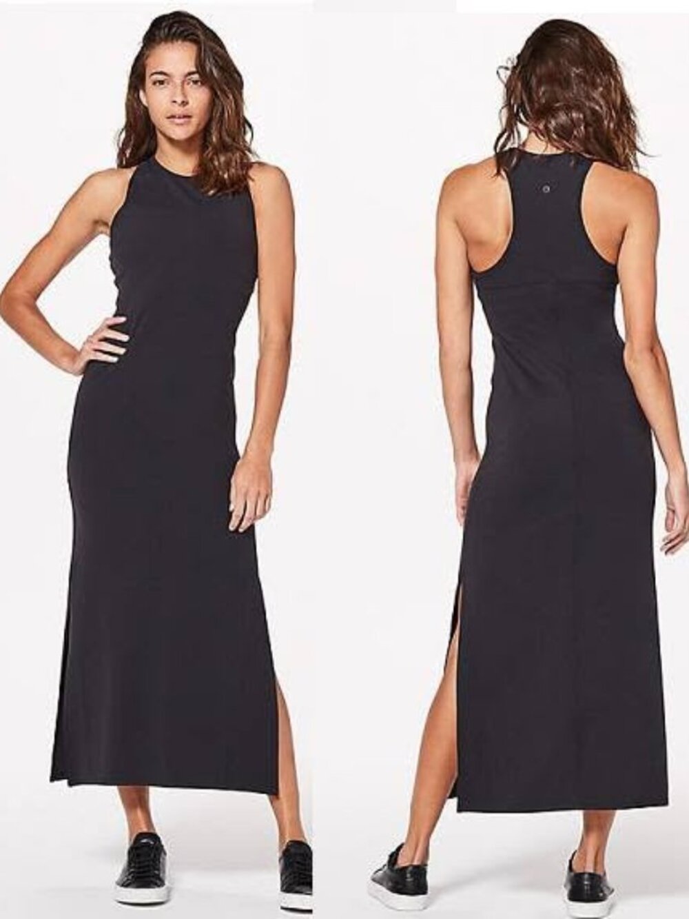 Lululemon Get going Dress Black sz 10